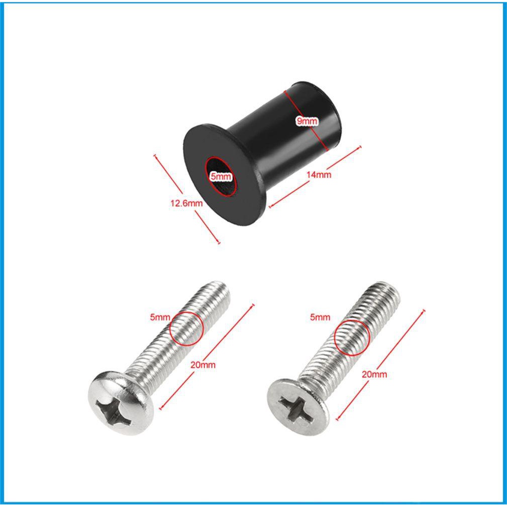 WATTLE Set 12 Ốc Vít Phụ Tùng Cho Thuyền Kayak