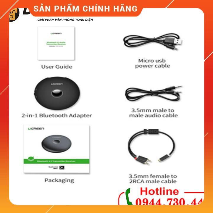 Bộ thu phát Bluetooth 4.2 Ugreen 40762 dailyphukien