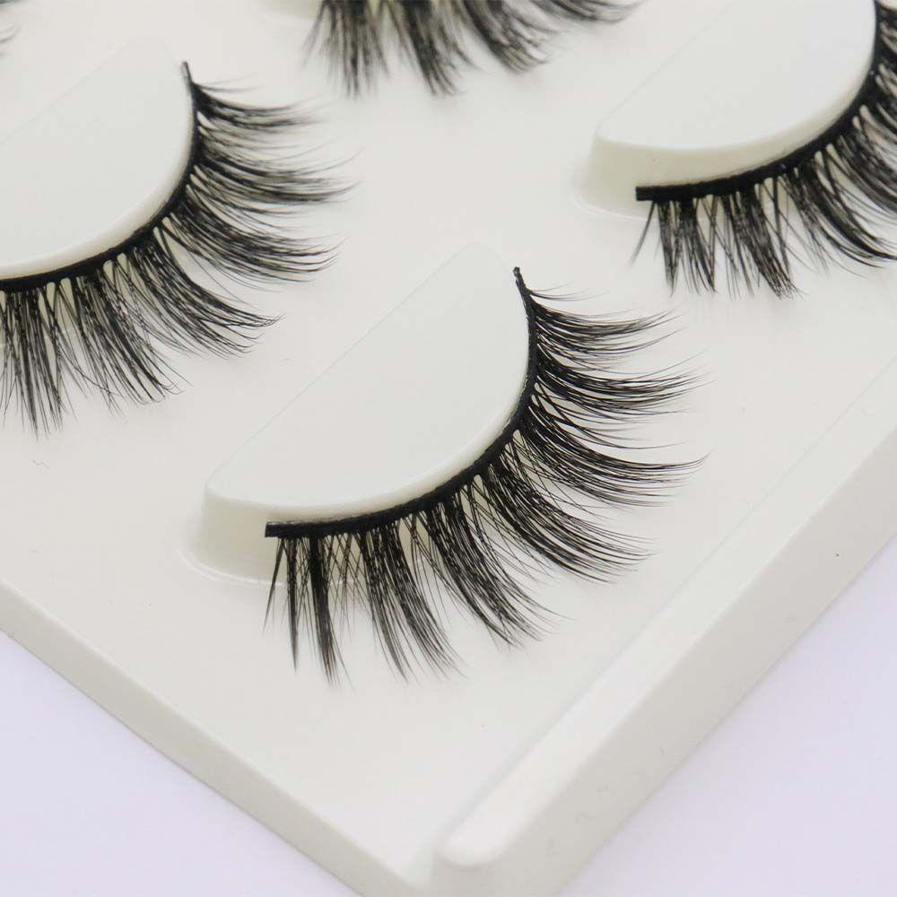 OCEANMAP Lông Mi Giả Dày Tự Nhiên Trang Điểm Mắt To Kiểu Nhật Bản Cho Nữ