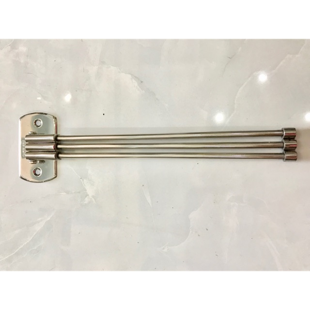 Móc áo dài 3 chia inox 304