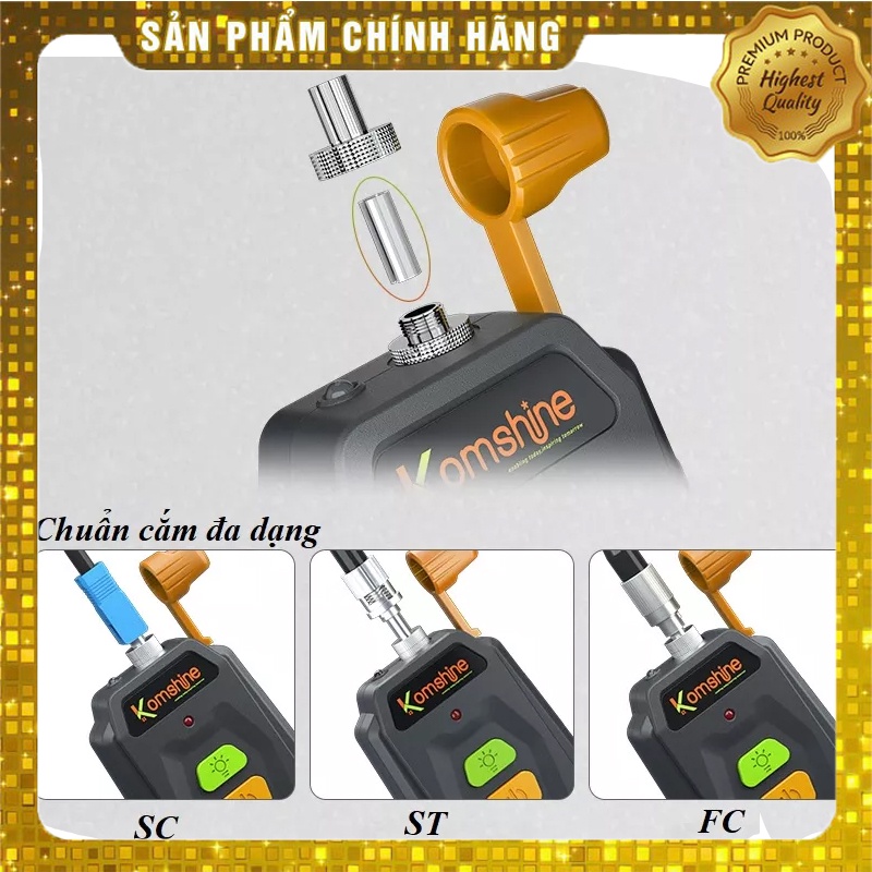 Bút Soi Cáp Quang KFL-Q 10km dạng móc khoá