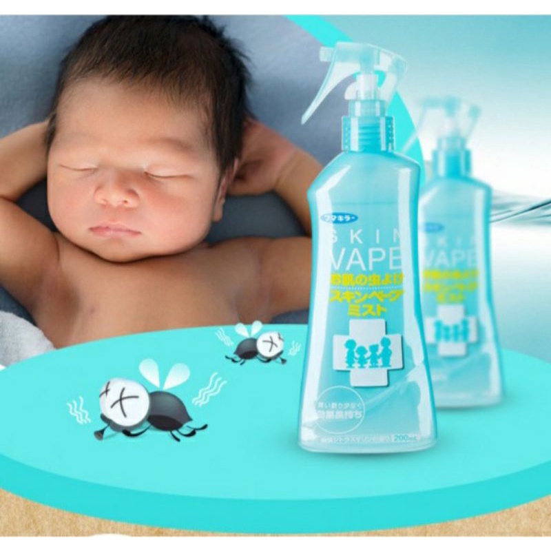 Xịt chống muỗi và côn trùng Skin Vape Nhật Bản 200ml