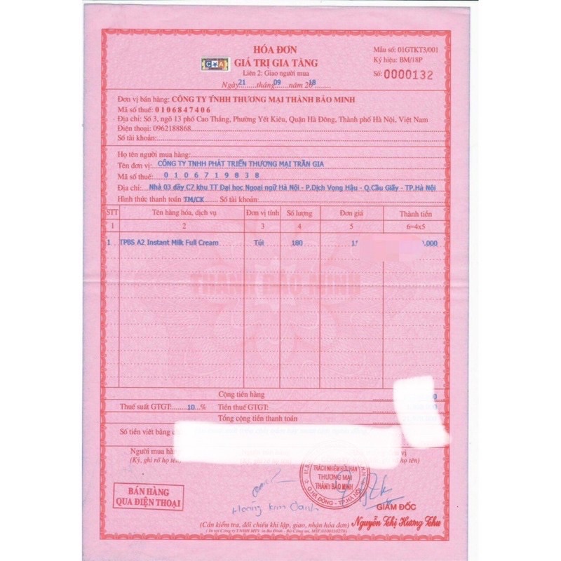Sữa A2 Dạng Nguyên Kem Úc - Hộp 850g và Túi 1kg (Date 2024 )