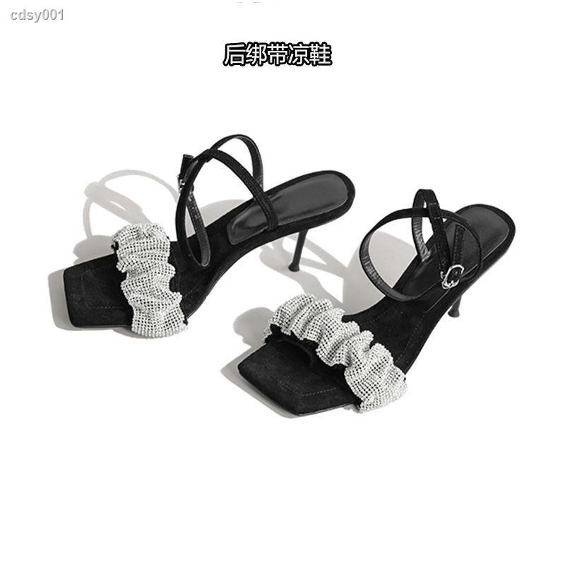 Giày Sandal Cao Gót Thời Trang Sành Điệu Dành Cho Nữ 2021