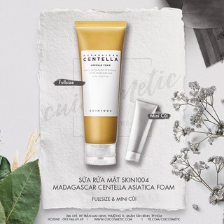 SỮA RỬA MẶT SKIN1004 MADAGASCAR CENTELLA AMPOULE FOAM