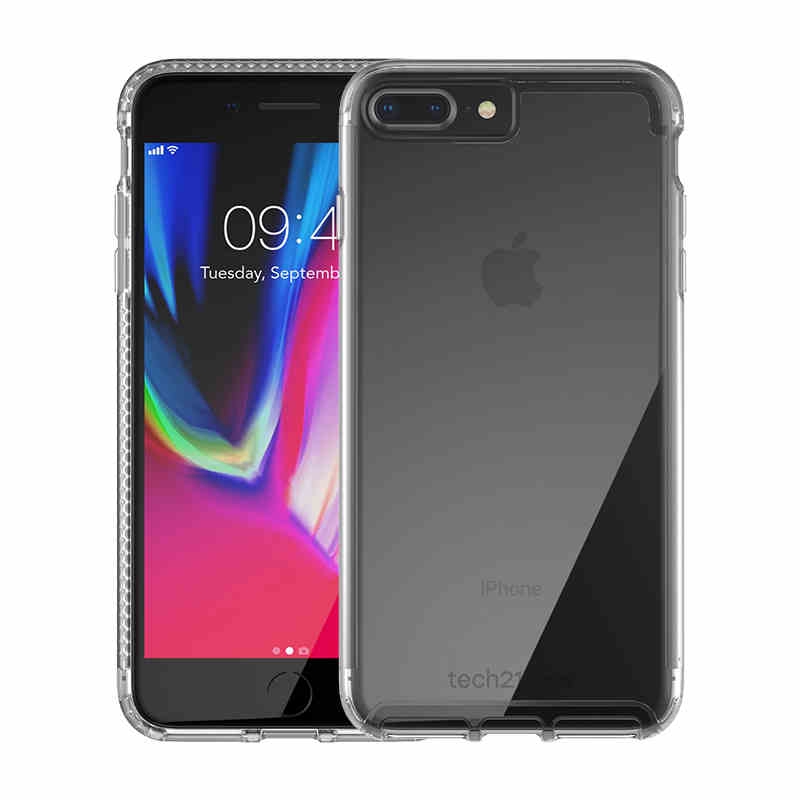 Ốp Điện Thoại PC + TPU Trong Suốt Chống Sốc Tech21 Cho Apple iphone 7 8 plus 7 plus