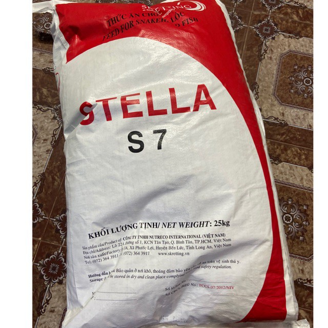 Cám Stella S7 cám cho cá koi 40 độ đạm 1kg