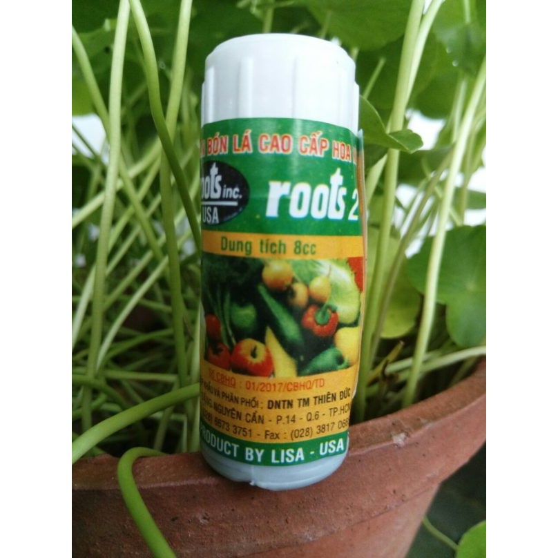Phân bón lá ROOTS 2 (chai 8ml) USA Kích thích ra rễ cực mạnh