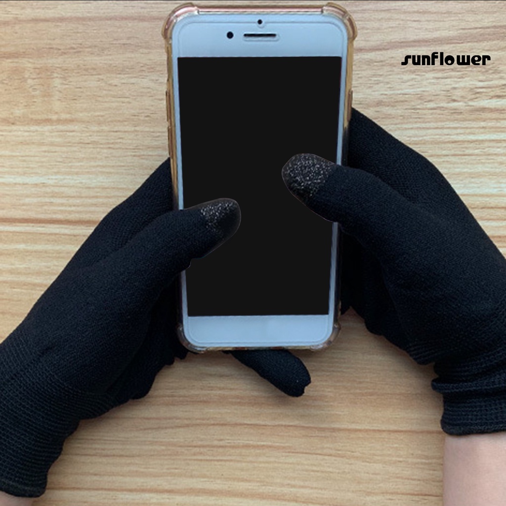 1 Đôi Găng Tay Giữ Ấm Chống Mồ Hôi Dành Cho Điện Thoại Chơi Game / YXPJ /