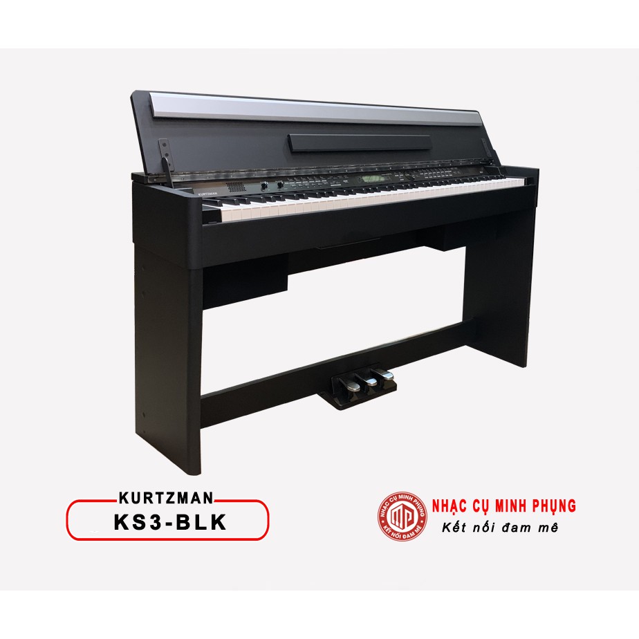 Đàn Piano điện Kurtzman KS3 88 phím mô phỏng giống đàn Grand