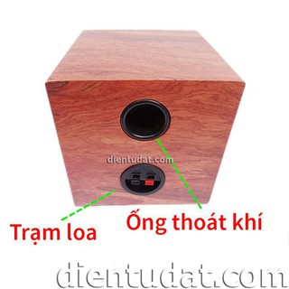 Thùng loa 5inch Vân Gỗ