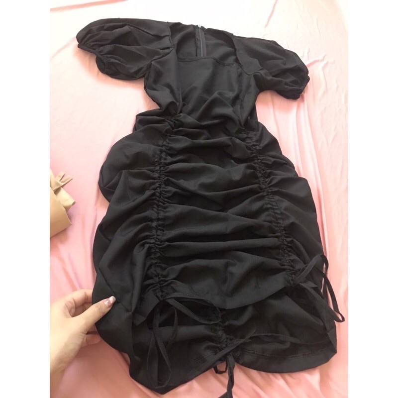 VÁY BODY DÂY RÚT TAY PHỒNG