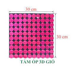 Tấm ốp 3D gió 300x300  - chuyên cung cấp vật tư phòng hát - quảng cáo