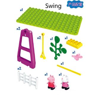 Bộ Đồ Chơi Xếp Hình Heo Peppa Cho Bé