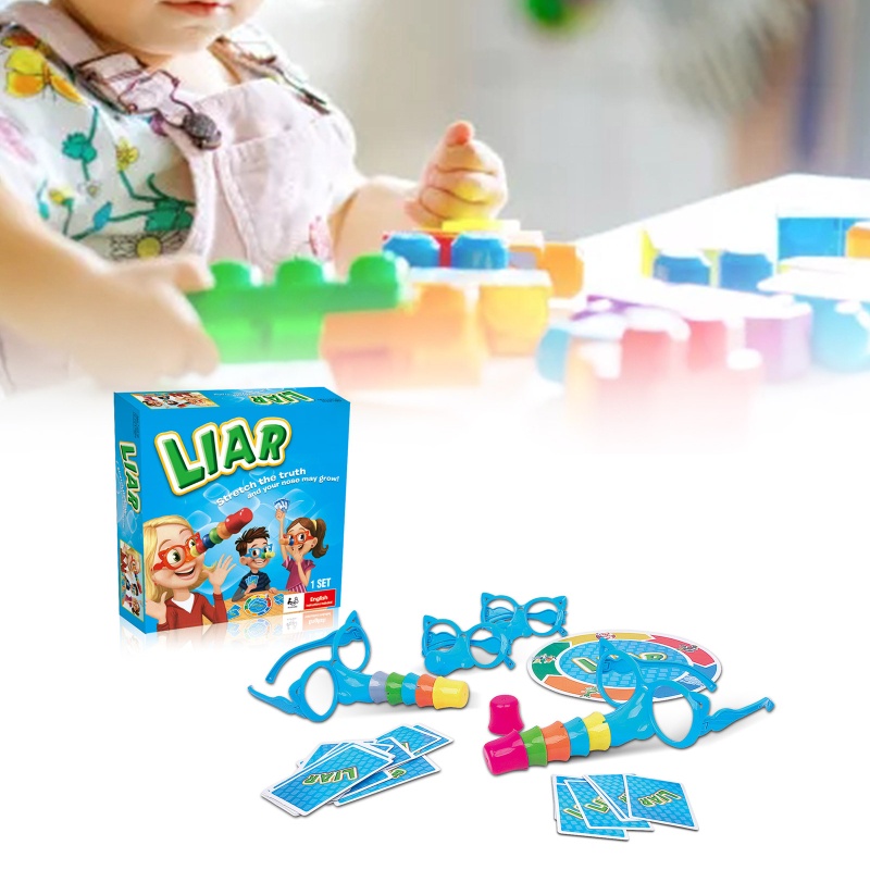 Bộ Trò Chơi Board Game Co Giãn Mũi Thật Vui Nhộn Cho 2-4 Người Chơi