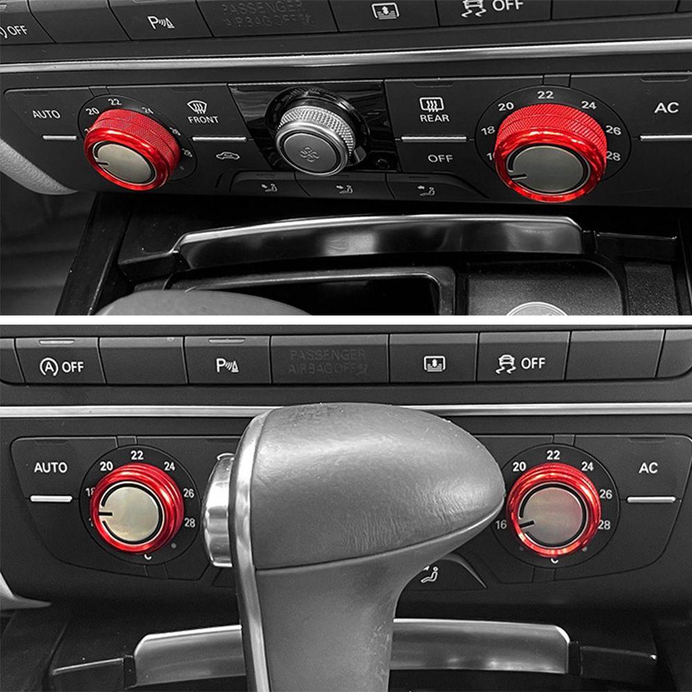 Set 2 Vòng Đệm Trang Trí Ống Xả Xe Hơi Audi A6L A7 RS 7 2012-2018