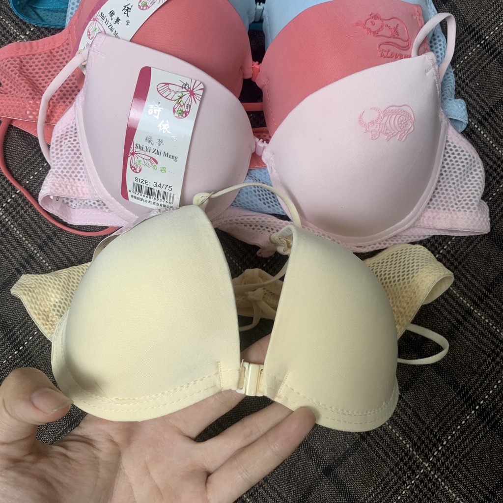 Áo lót học sinh cho bé, cài trước mút mỏng 0,5cm, áo trắng cho học sinh [Siêu Sale] [Ảnh thật] [Chính hãng]
