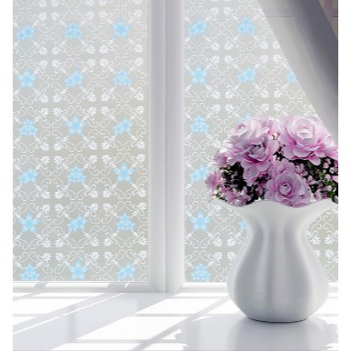 Giấy dán kính ô trắng xanh khổ 45cm | BigBuy360 - bigbuy360.vn