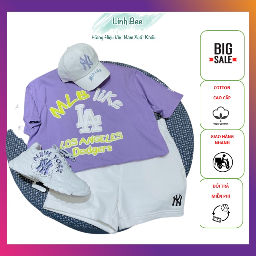 [Siêu Sale-Ảnh thật] Set quần áo nữ MLB Linhbee nhiều màu cho những nàng xì teen phong cách năng động để dạo phố