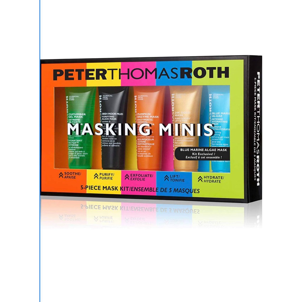 SET MẶT NẠ PETER THOMAS ROTH MASKING MINIS 5-Piece Mask Kit 14ML