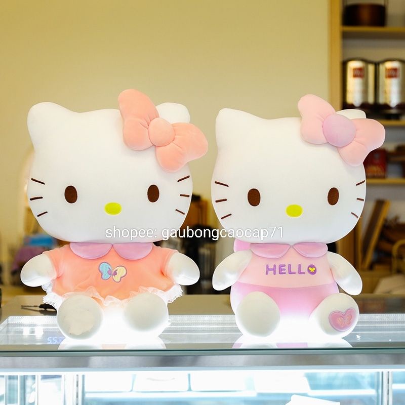 ❌ gấu bông thú nhồi bông mèo Hello Kitty 35cm