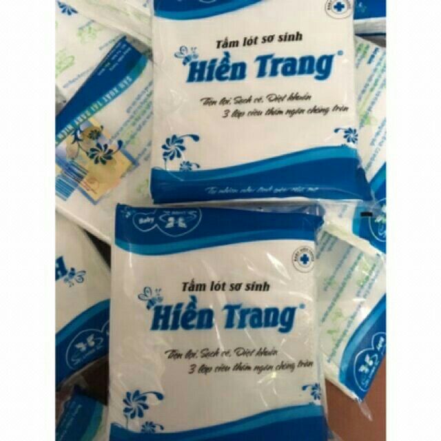 Miếng lót phân xu Hiền Trang loại đẹp(200g/1 gói) loai đẹp giấy dai