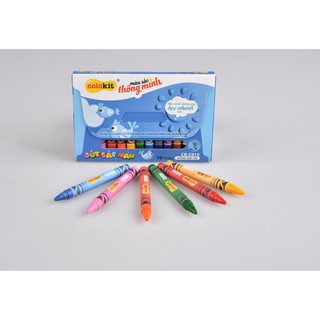 Bút sáp 10 màu không độc hại TL