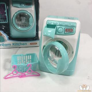 Đồ chơi máy giặt mini trang trí nhà búp bê
