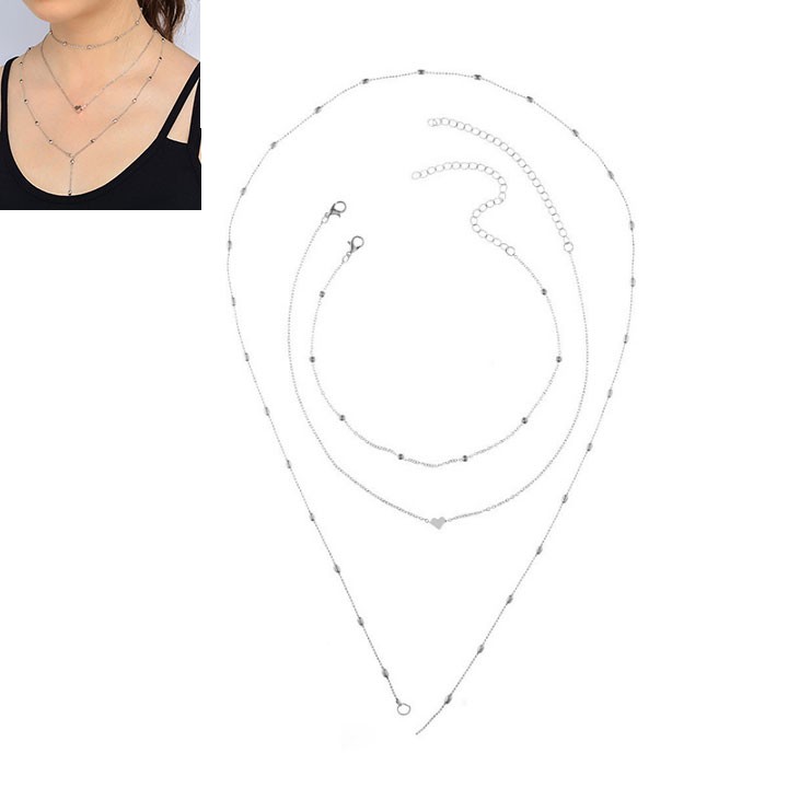 Madam Dzi - Set vòng cổ layer