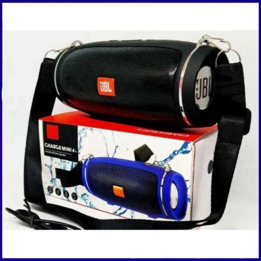Loa Bluetooth JBL Charge 4+ Mini bass tốt khoẻ - có dây đeo hàng cao cấp free ship toàn quốc