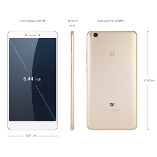 Điện thoại Xiaomi Mi Max 2 - 4Gb (Vàng)