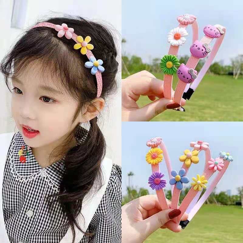 Bờm xược cho bé gái gắn icon siêu kute