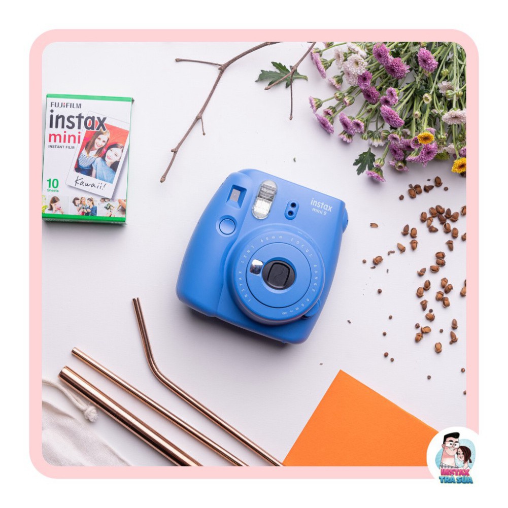 FUJIFILM INSTAX MINI 9 (TẶNG KÈM 1 HỘP FILM 10 TẤM) - Máy ảnh lấy liền - Hàng Chính Hãng