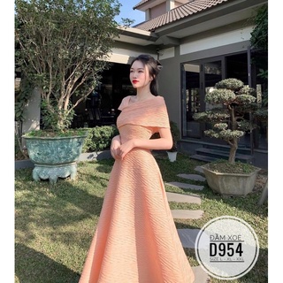 ẢNH THẬT (60-90KG) MINSTORE Bigsize Đầm xoè D954