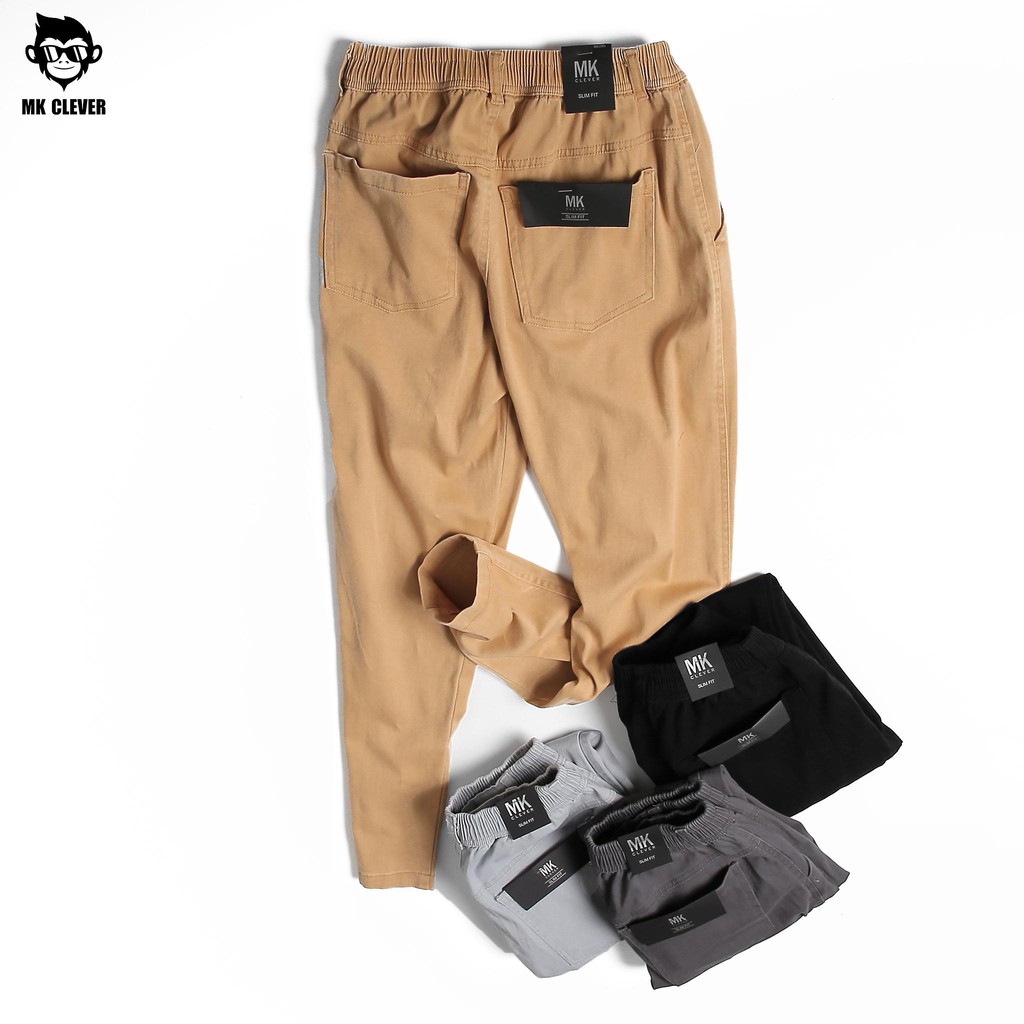 Quần nam kaki slimfit, chất vải mềm mịn, ống xuông thoải mái - Quần nam thời trang MK Clever - QKX06 | BigBuy360 - bigbuy360.vn