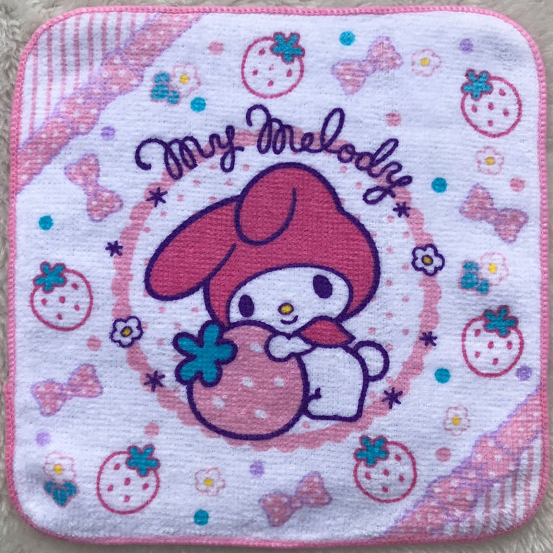 Khăn lau mặt 20x20cm họa tiết hoạt hình đáng yêu