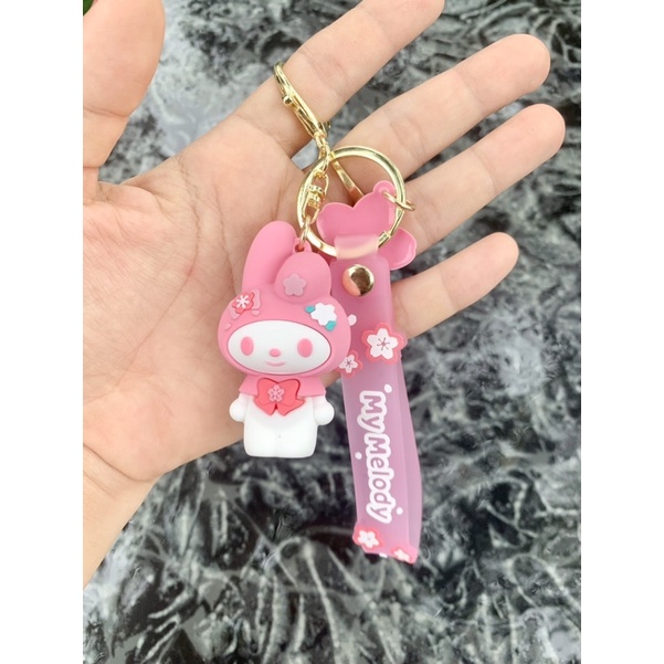 MÓC CHÌA KHOÁ HÌNH GẤU HỒNG KUTE