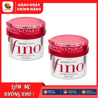 Kem ủ tóc Fino, Kem ủ dưỡng tóc Nhật Bản cải thiện tóc hư tổn hũ 230g