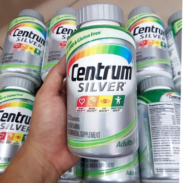 Vitamin Tổng Hợp Centrum Silver Adults 50+ 325 viên