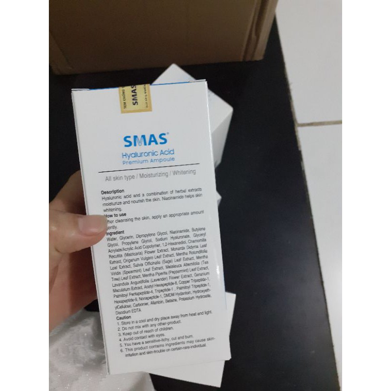 Cách chăm sóc da mặt, tinh chất Ha smas 100ml