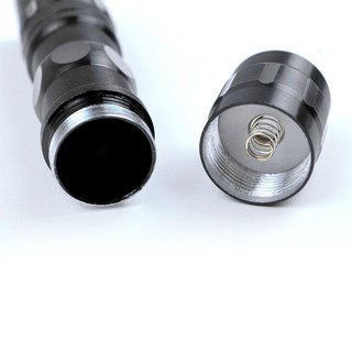 [CARENA] Portable Mini LED Flashlight Torch 3W Keychain Light Water Proof Bla