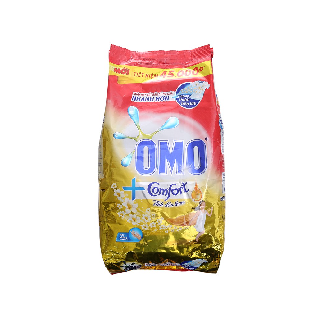 Bột giặt Omo Comfort Tinh dầu thơm Tinh tế 5kg3