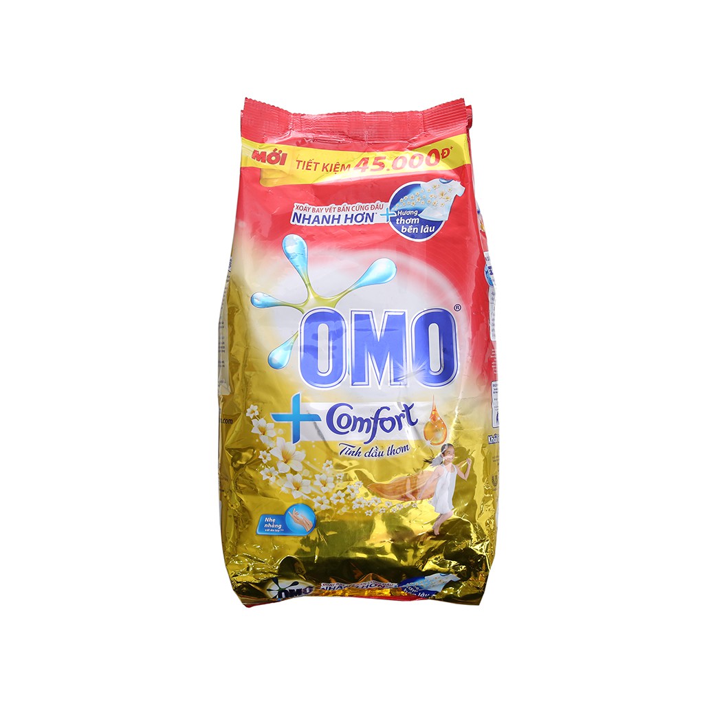 Bột giặt OMO Comfort tinh dầu thơm tinh tế 5.5kg