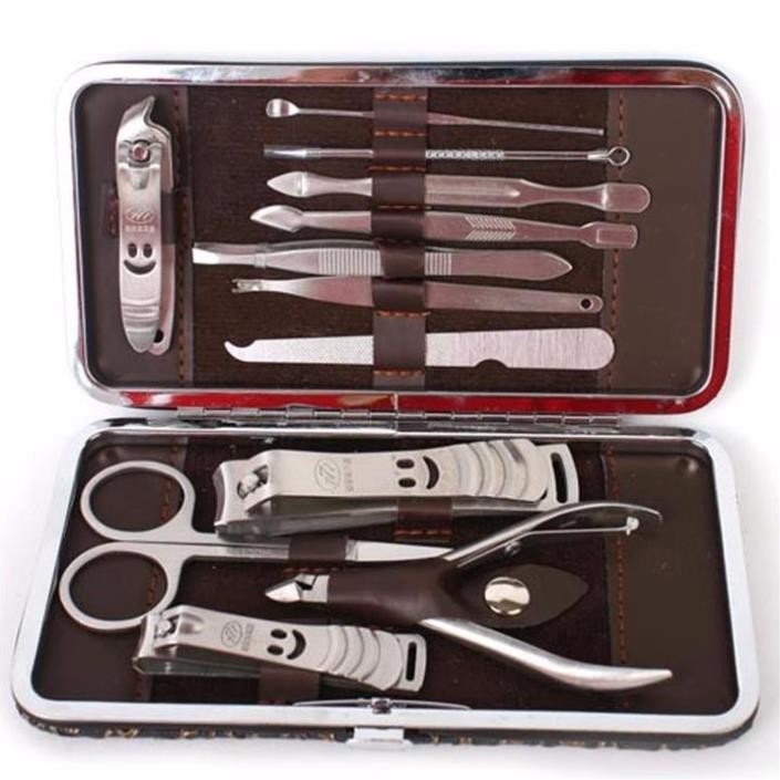 Bộ kìm làm móng đa năng 12 món cao cấp loại lớn - bộ sản phẩm chăm sóc móng cao cấp đa năng 12 in 1