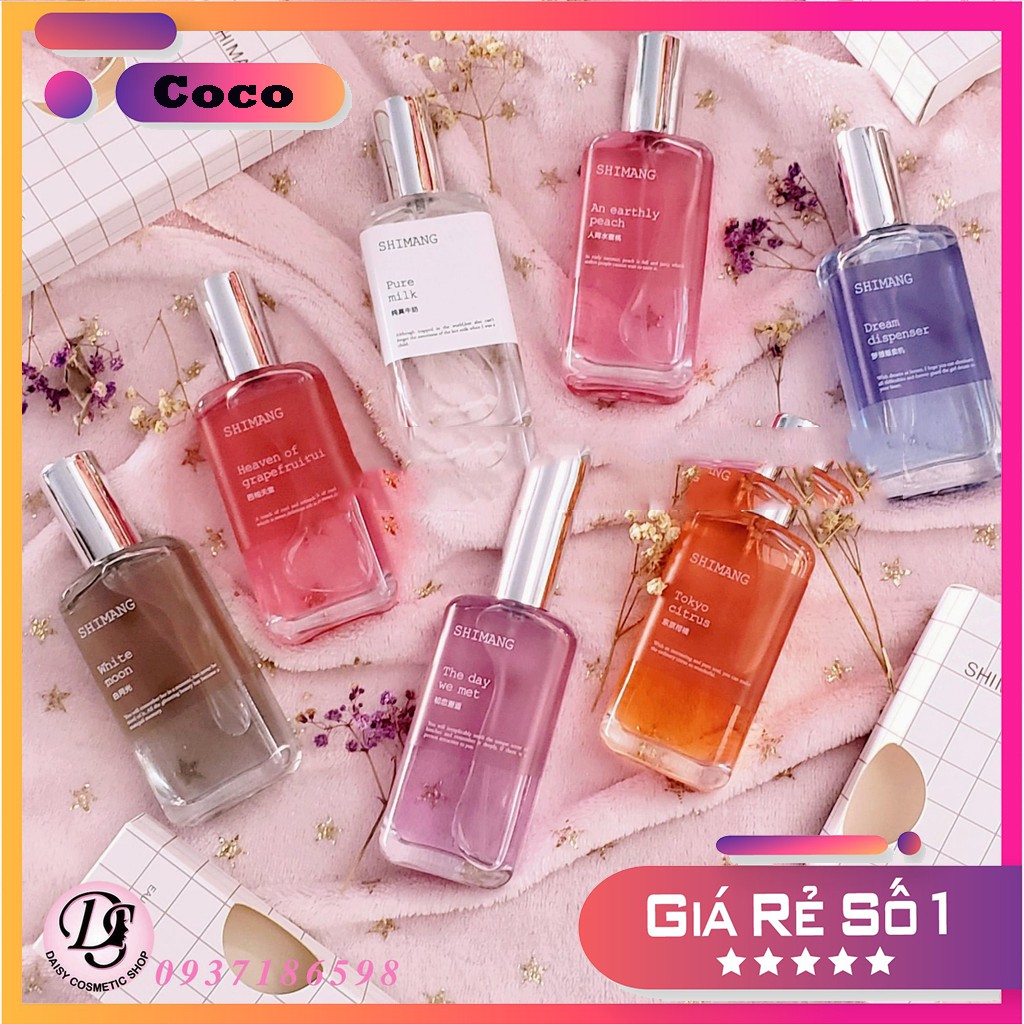 Xịt Thơm Toàn Thân ShiMang Body Mist 50ML Hàng Chính Hãng