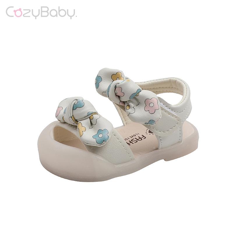 Xăng Đan Công Chúa Bằng Da Thời Trang Mùa Hè Dành Cho Bé Gái 1-2 Tuổi 2023