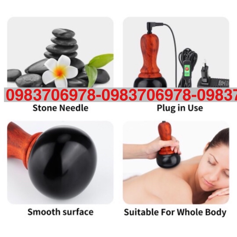 Máy massage đá nóng(máy loại 1 hàng chính hãng(cam kế máy như hình ảnh