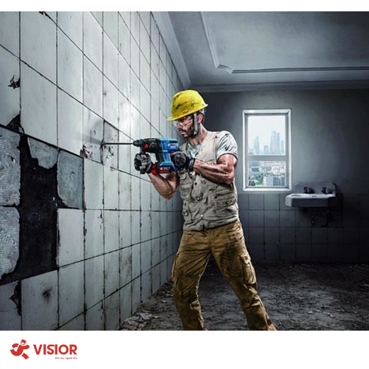 MÁY KHOAN BÊ TÔNG DÙNG PIN BOSCH 18V GBH 180- LI BL