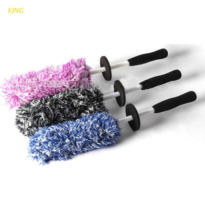 Cọ Vệ Sinh Bánh Xe Hơi Bằng Sợi Micro Tiện Dụng Chất Lượng Cao