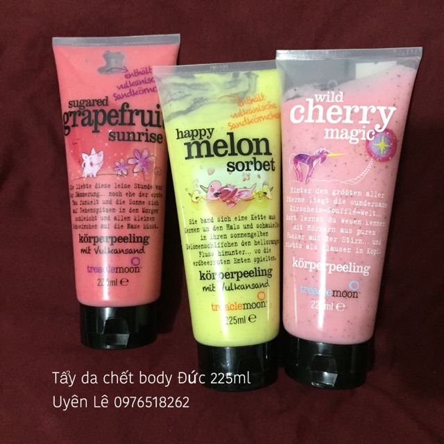Tẩy da chết body Đức 225ml